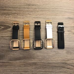 Fitbit Blaze Leather Watch Band Bundle